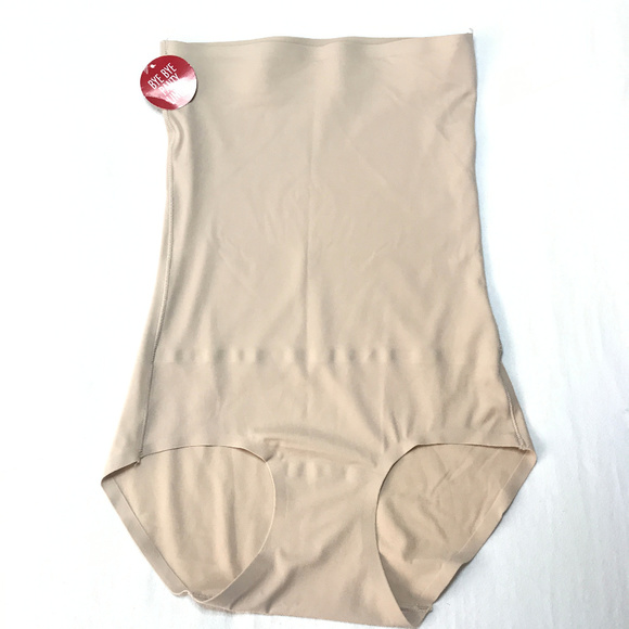 New Ultra Smooth High Waist Briefs Nude - Picture 3 of 7